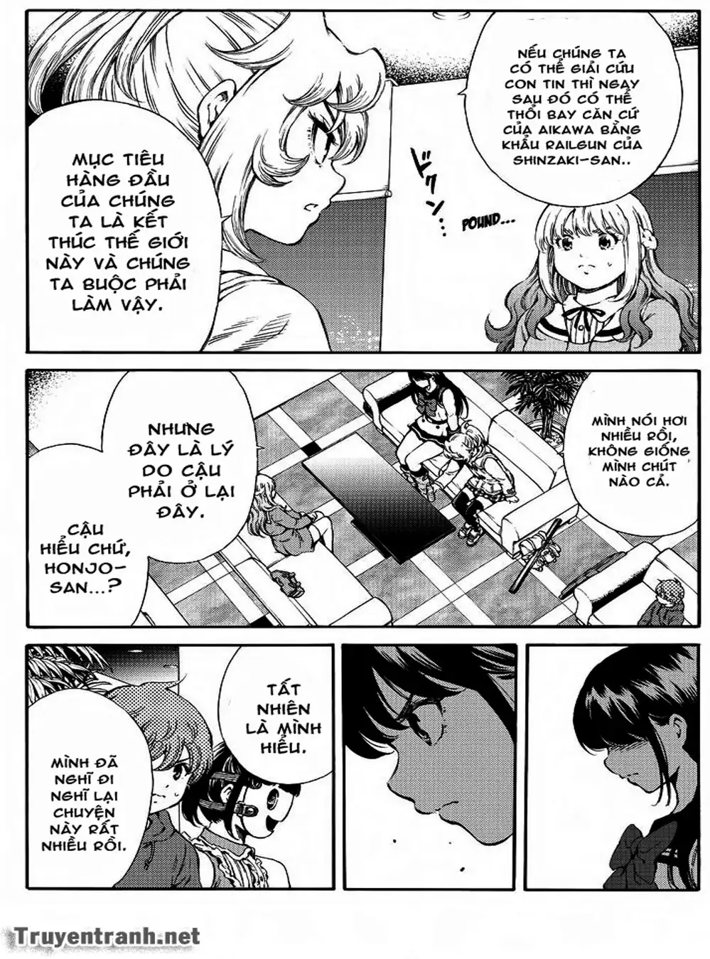 Truyện Tranh Đối Đầu Với Trọng Lực - Tenkuu Shinpan trang 4
