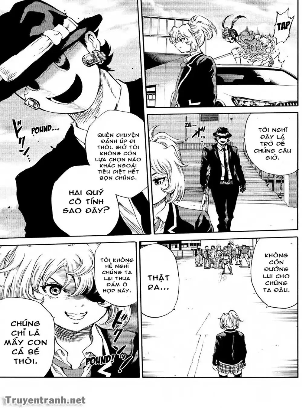 Truyện Tranh Đối Đầu Với Trọng Lực - Tenkuu Shinpan trang 4