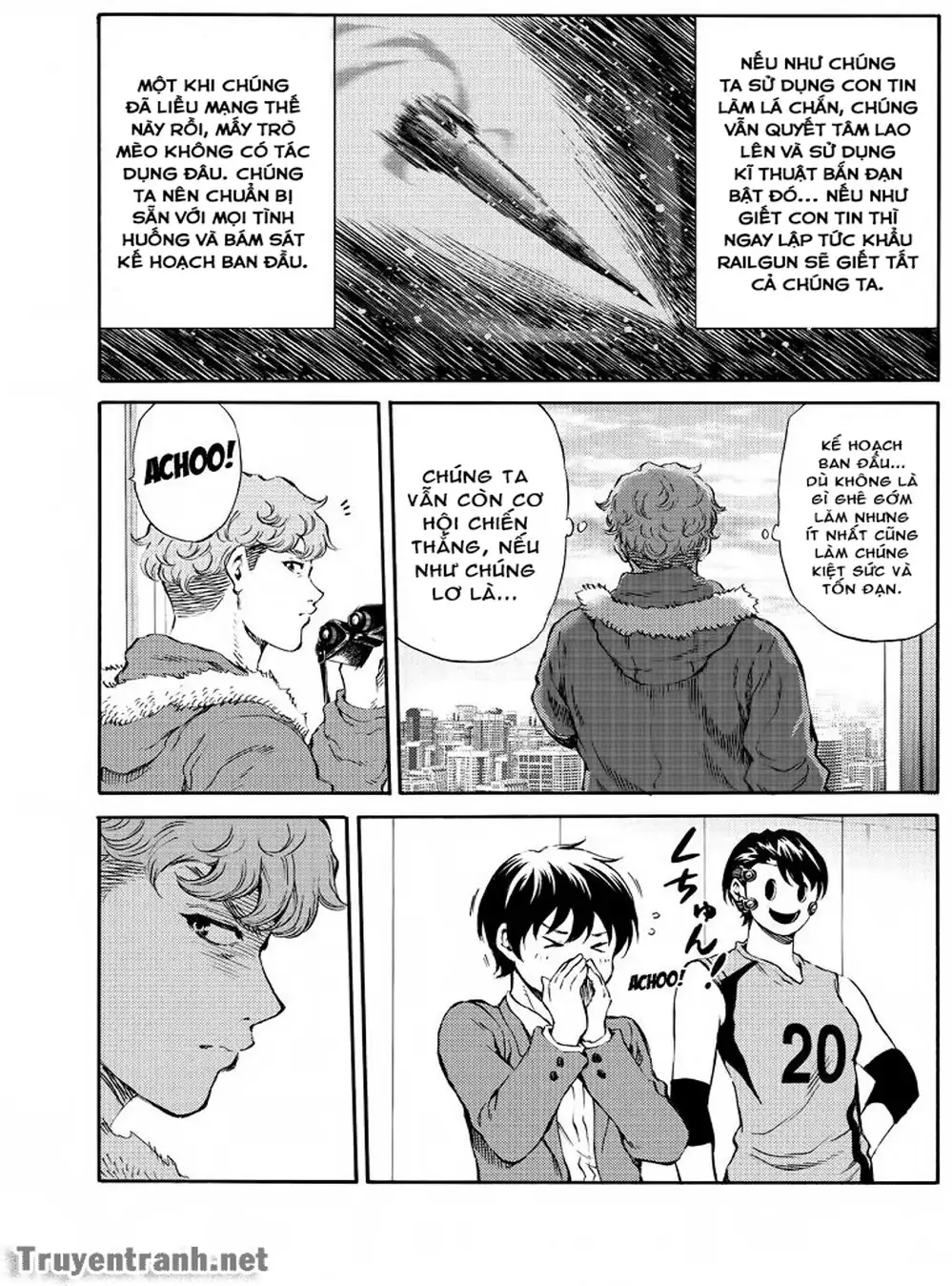 Truyện Tranh Đối Đầu Với Trọng Lực - Tenkuu Shinpan trang 4