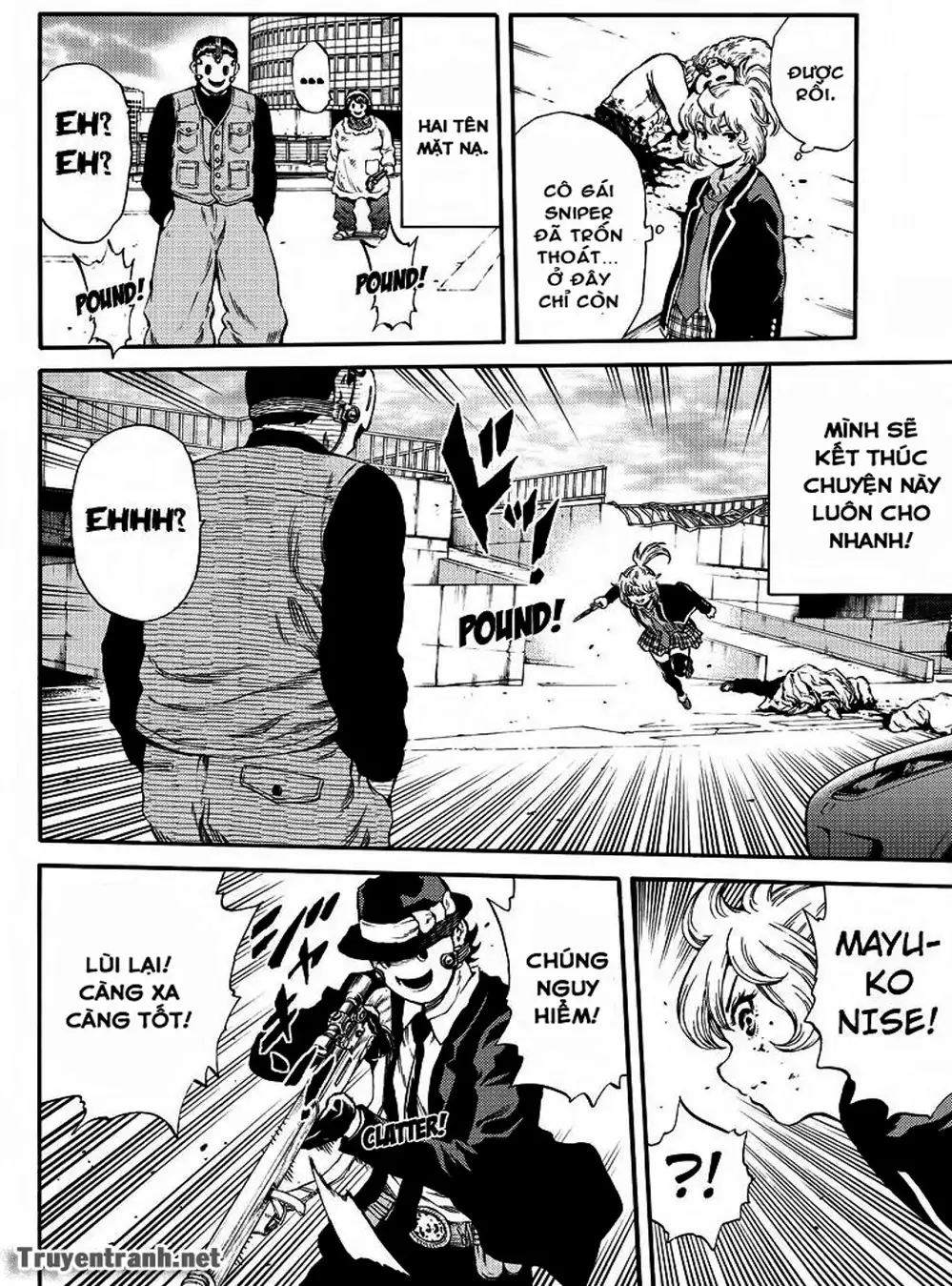 Truyện Tranh Đối Đầu Với Trọng Lực - Tenkuu Shinpan trang 4