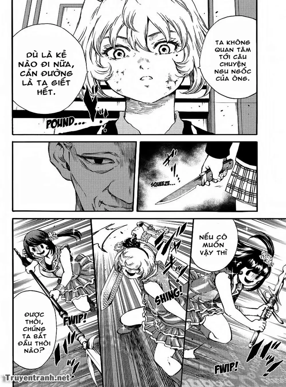 Truyện Tranh Đối Đầu Với Trọng Lực - Tenkuu Shinpan trang 4
