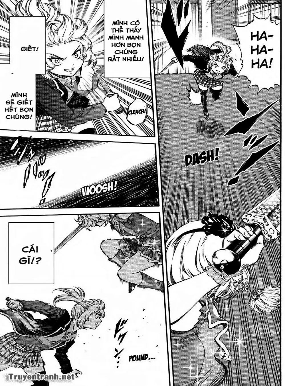 Truyện Tranh Đối Đầu Với Trọng Lực - Tenkuu Shinpan trang 4