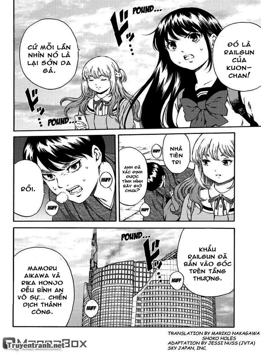 Truyện Tranh Đối Đầu Với Trọng Lực - Tenkuu Shinpan trang 4