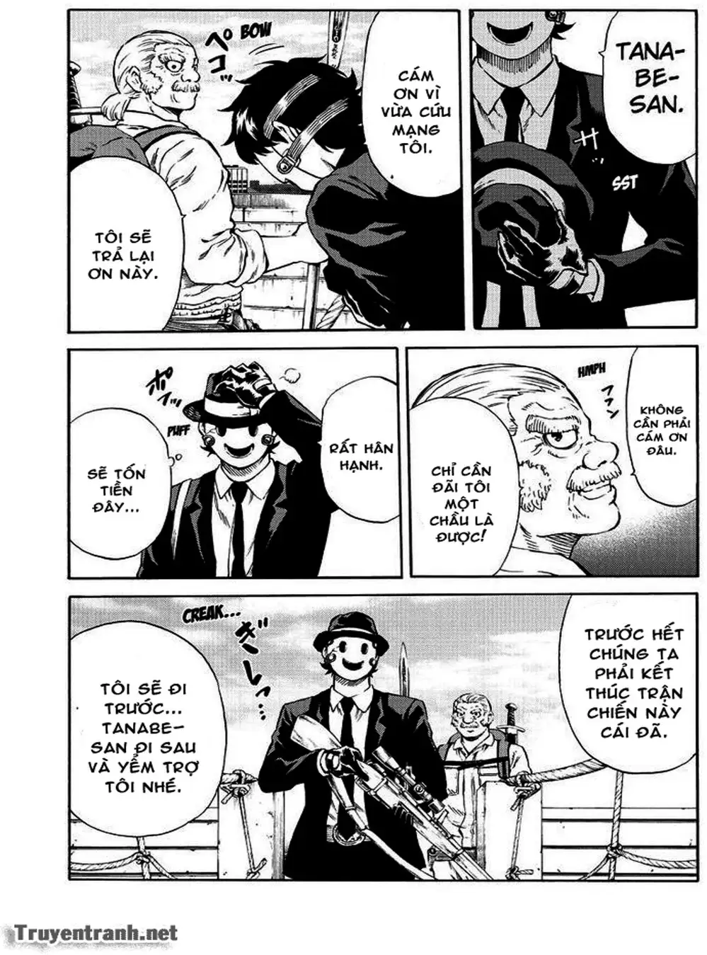 Truyện Tranh Đối Đầu Với Trọng Lực - Tenkuu Shinpan trang 4