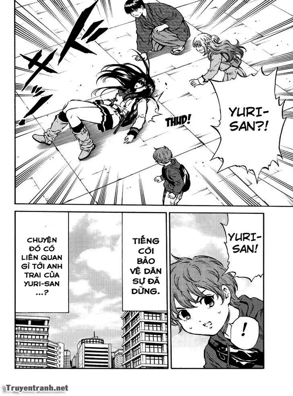 Truyện Tranh Đối Đầu Với Trọng Lực - Tenkuu Shinpan trang 4