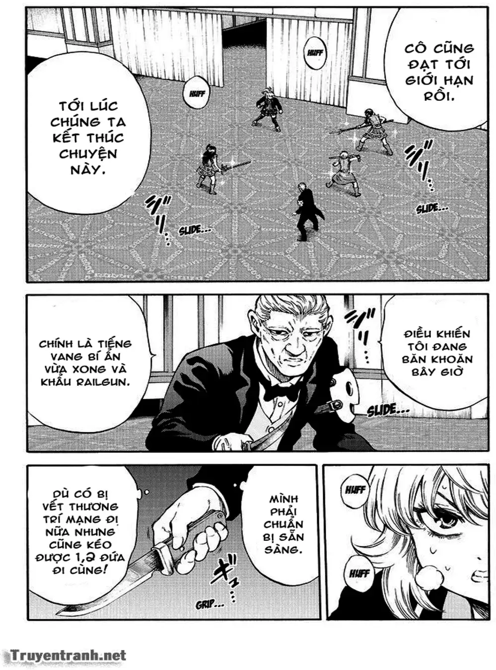 Truyện Tranh Đối Đầu Với Trọng Lực - Tenkuu Shinpan trang 4