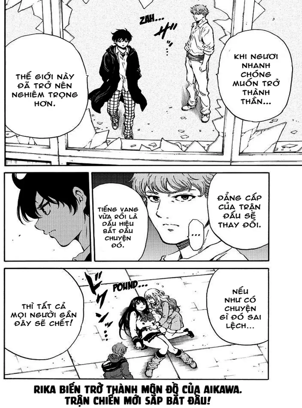 Truyện Tranh Đối Đầu Với Trọng Lực - Tenkuu Shinpan trang 4