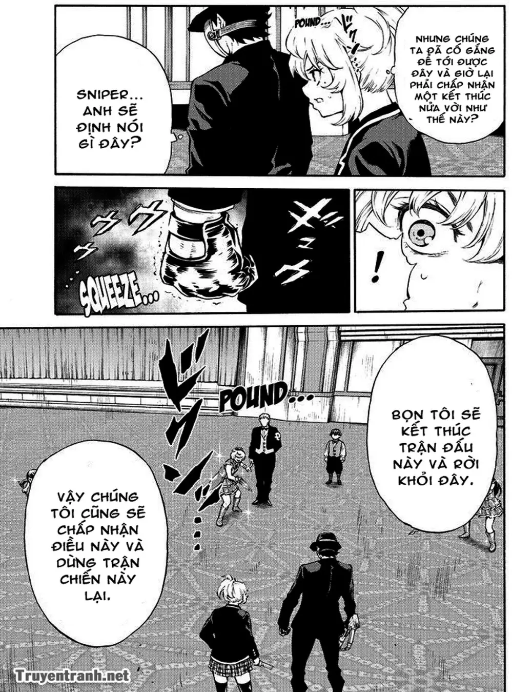 Truyện Tranh Đối Đầu Với Trọng Lực - Tenkuu Shinpan trang 4