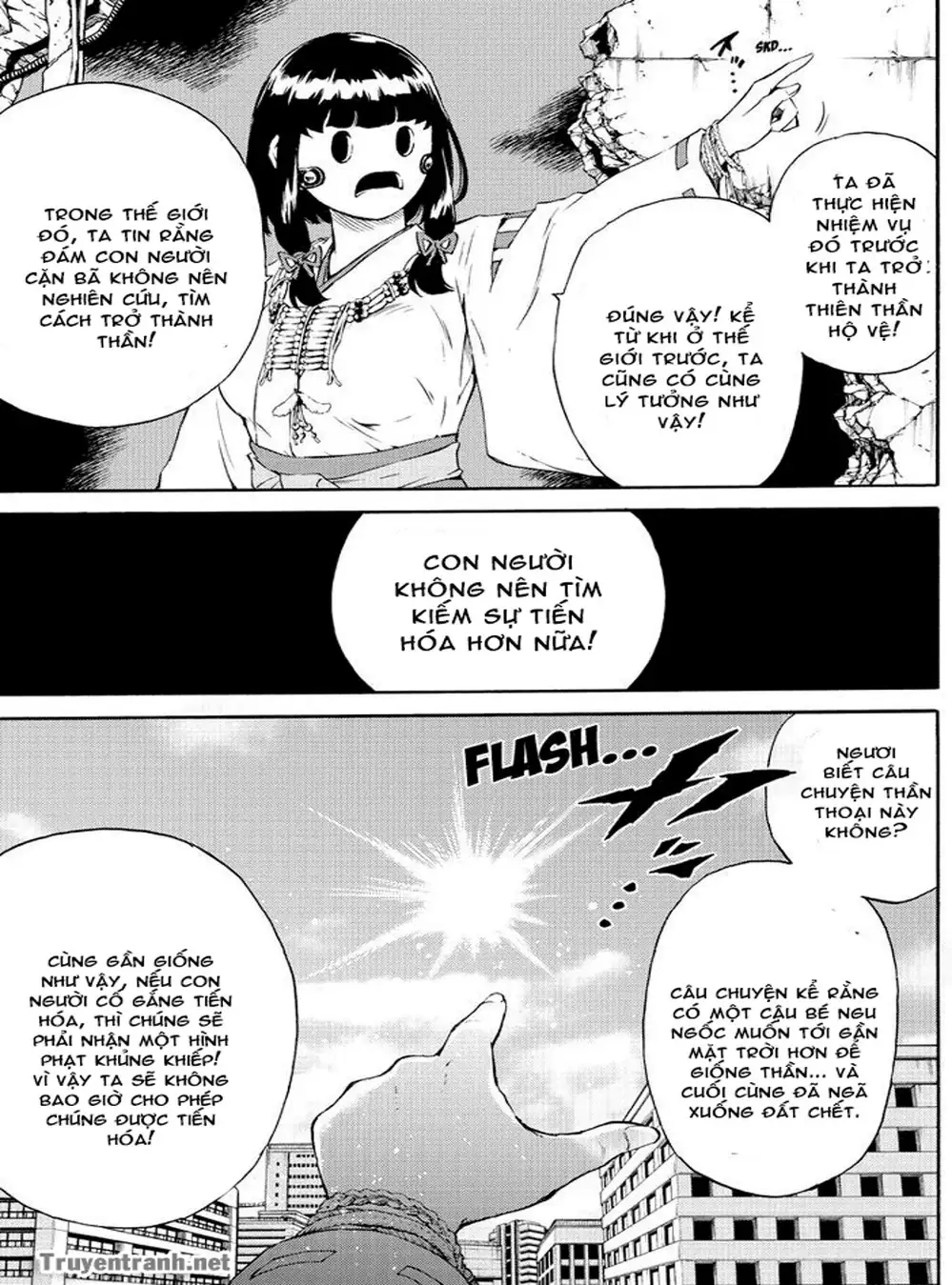 Truyện Tranh Đối Đầu Với Trọng Lực - Tenkuu Shinpan trang 4