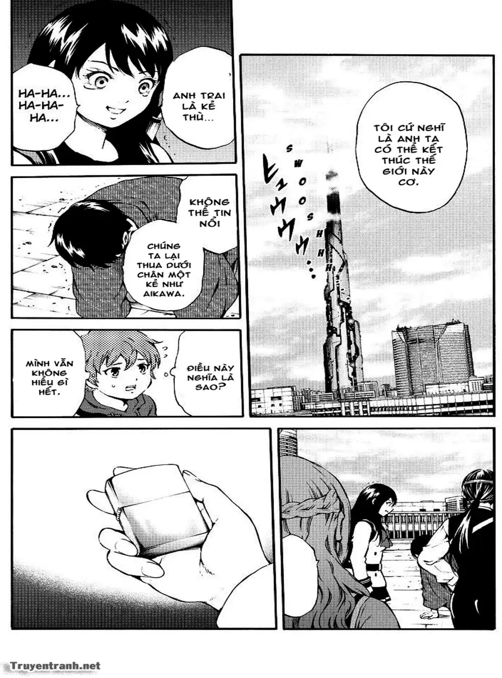 Truyện Tranh Đối Đầu Với Trọng Lực - Tenkuu Shinpan trang 4