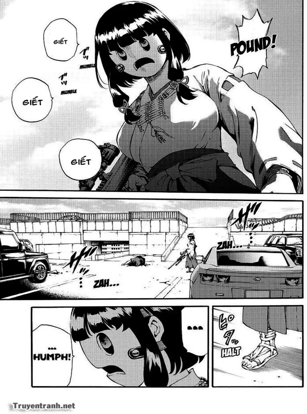 Truyện Tranh Đối Đầu Với Trọng Lực - Tenkuu Shinpan trang 4