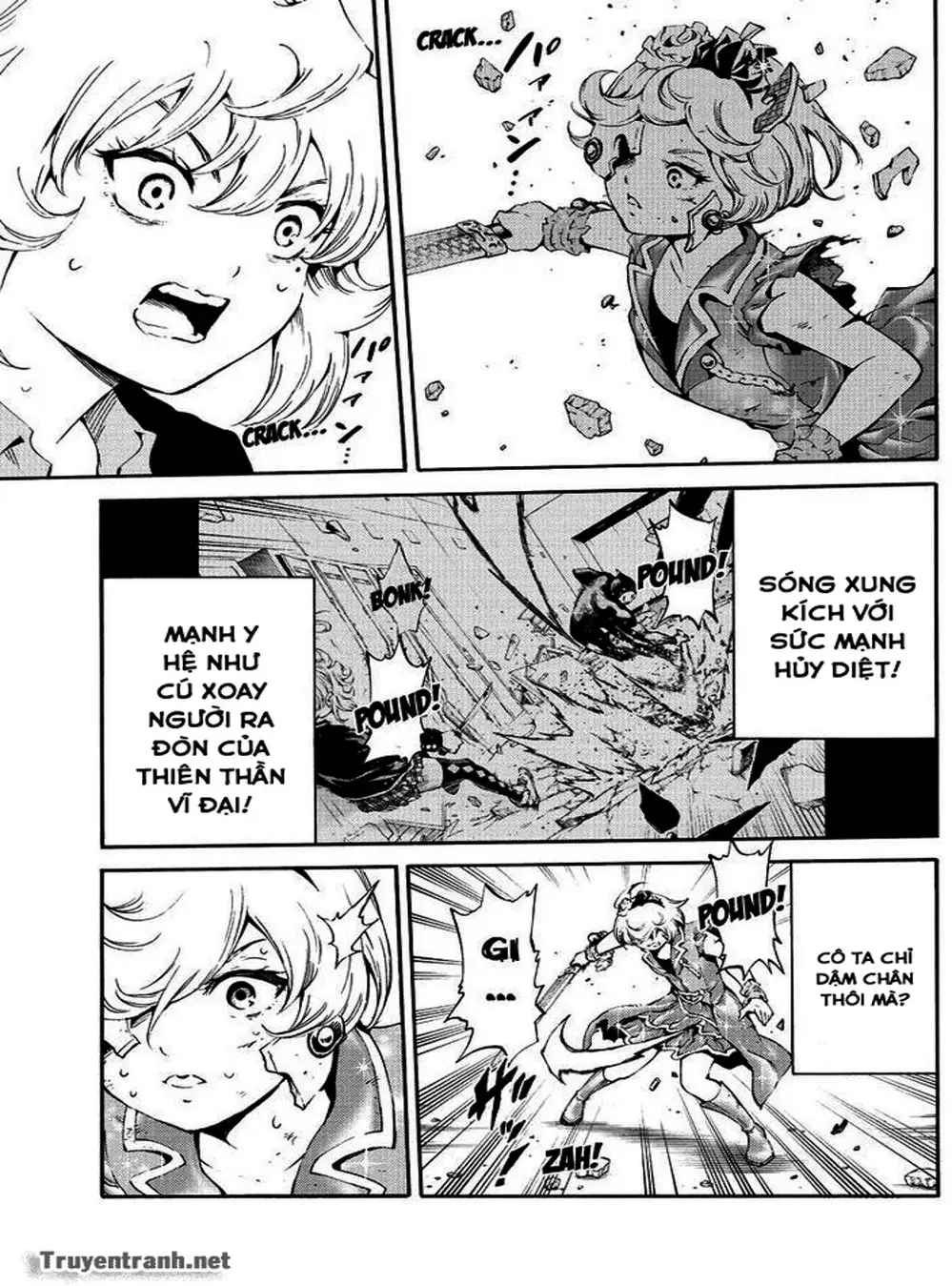 Truyện Tranh Đối Đầu Với Trọng Lực - Tenkuu Shinpan trang 4