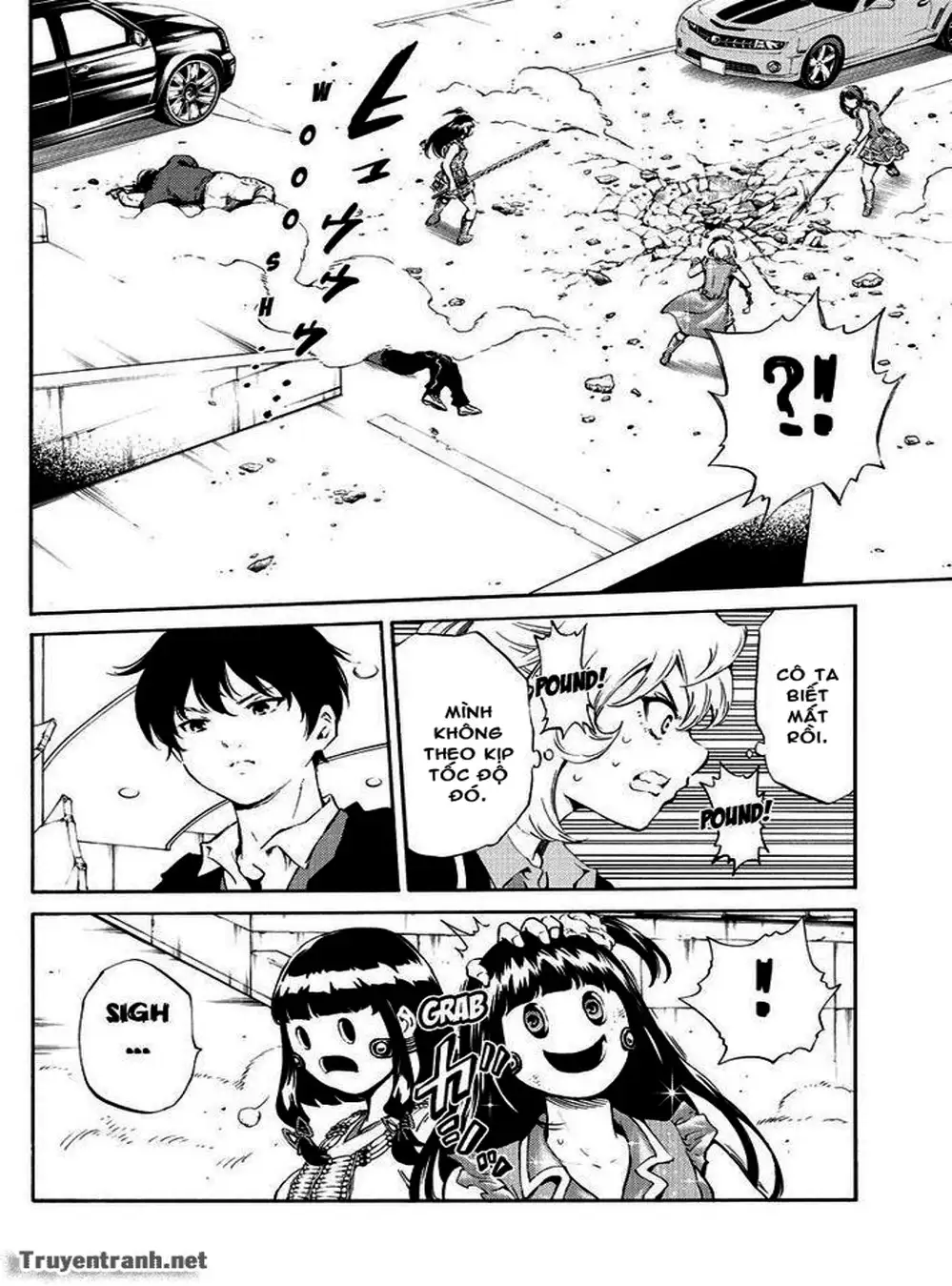 Truyện Tranh Đối Đầu Với Trọng Lực - Tenkuu Shinpan trang 4