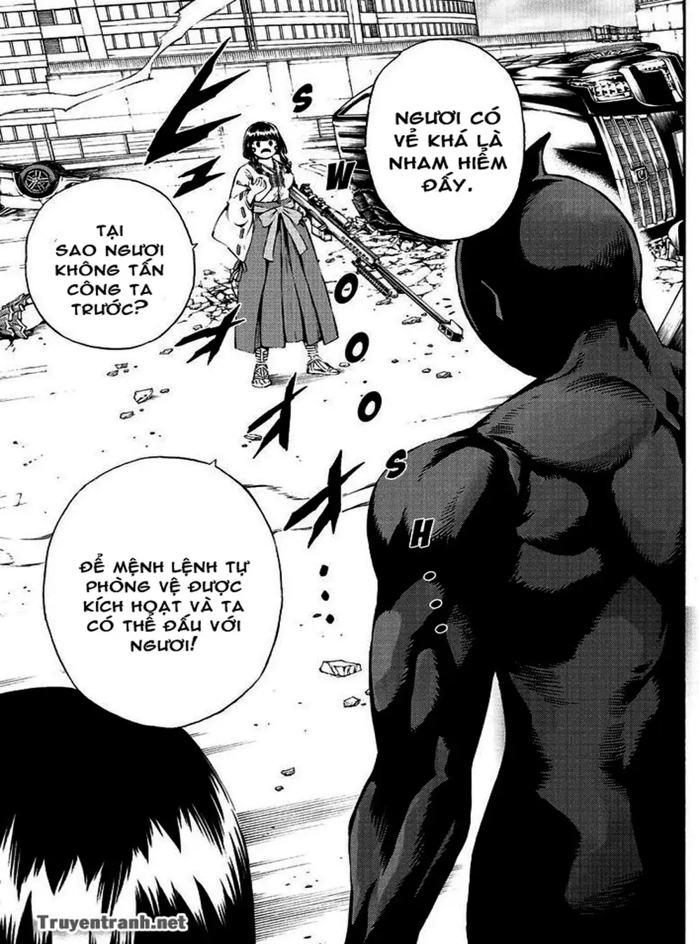 Truyện Tranh Đối Đầu Với Trọng Lực - Tenkuu Shinpan trang 4