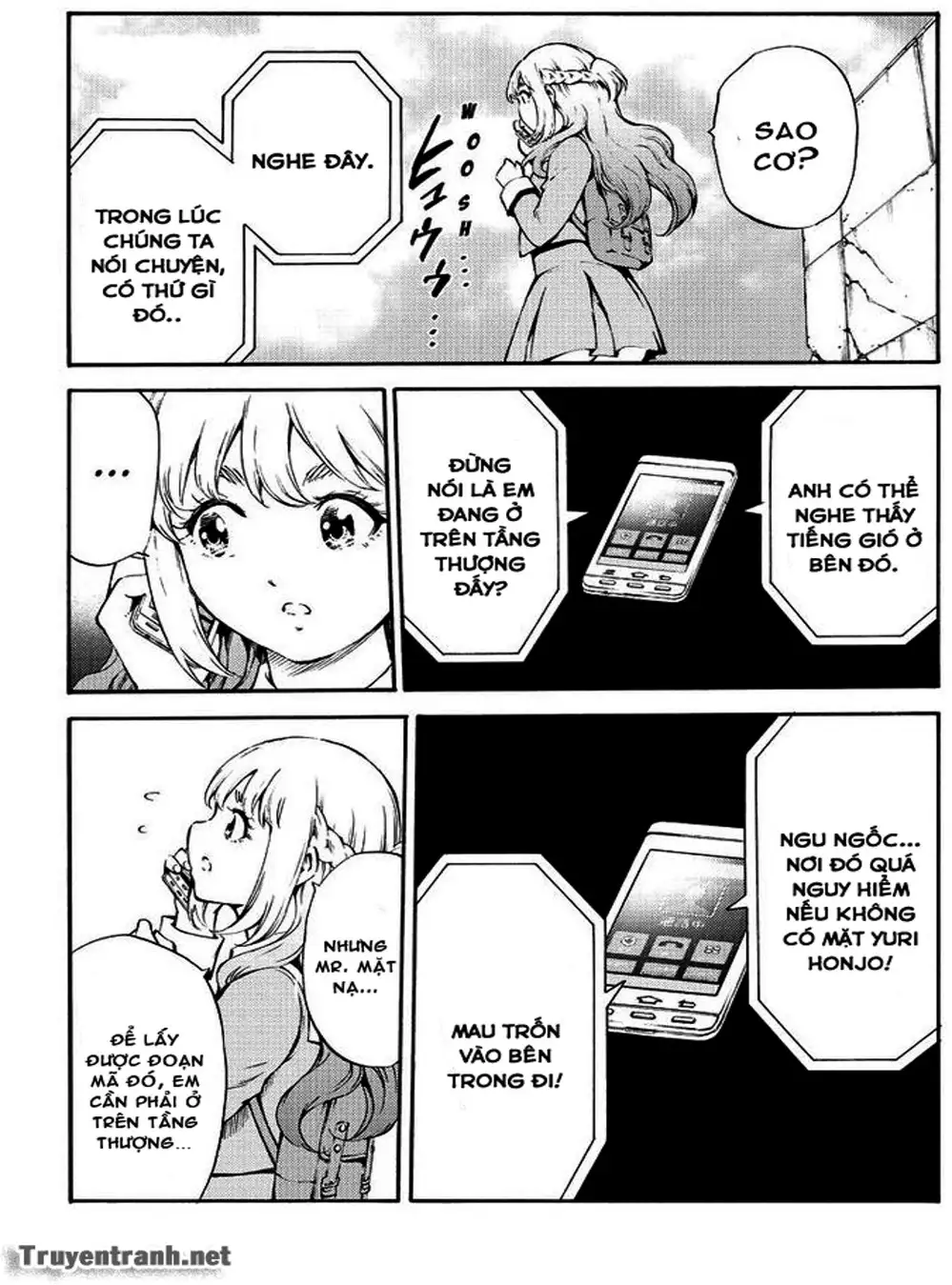 Truyện Tranh Đối Đầu Với Trọng Lực - Tenkuu Shinpan trang 4