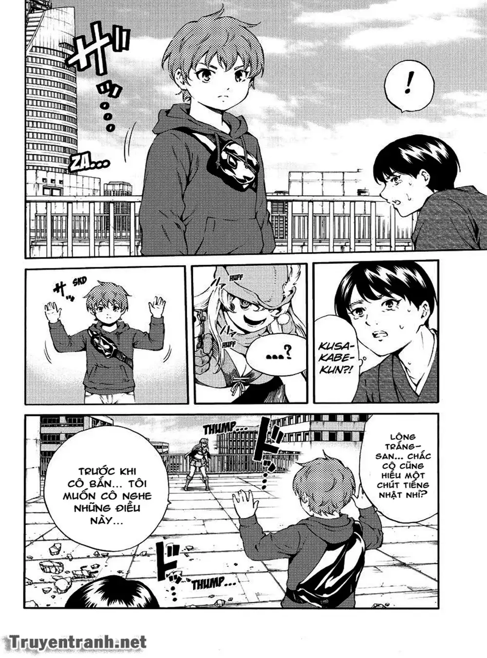 Truyện Tranh Đối Đầu Với Trọng Lực - Tenkuu Shinpan trang 4