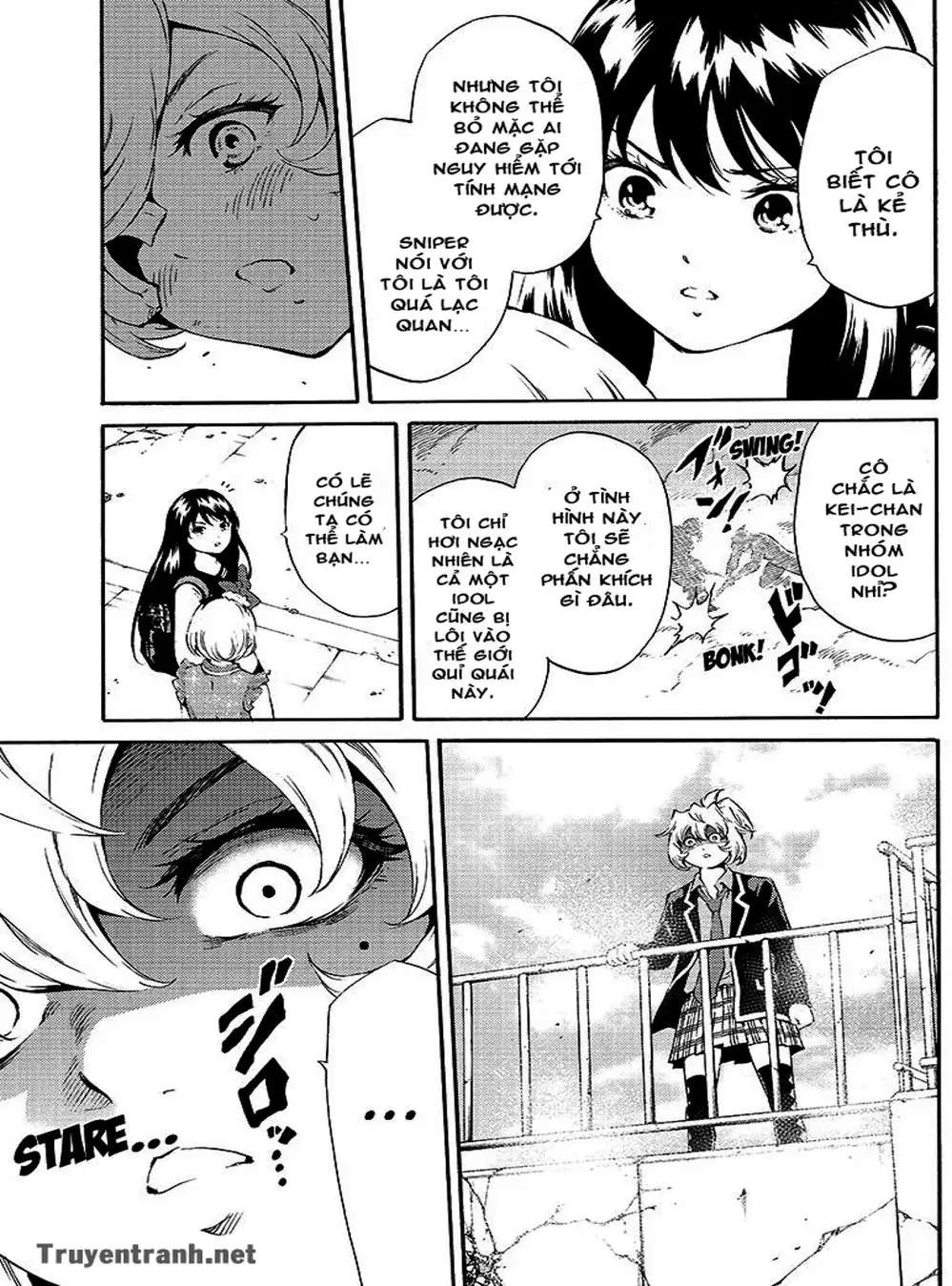 Truyện Tranh Đối Đầu Với Trọng Lực - Tenkuu Shinpan trang 4