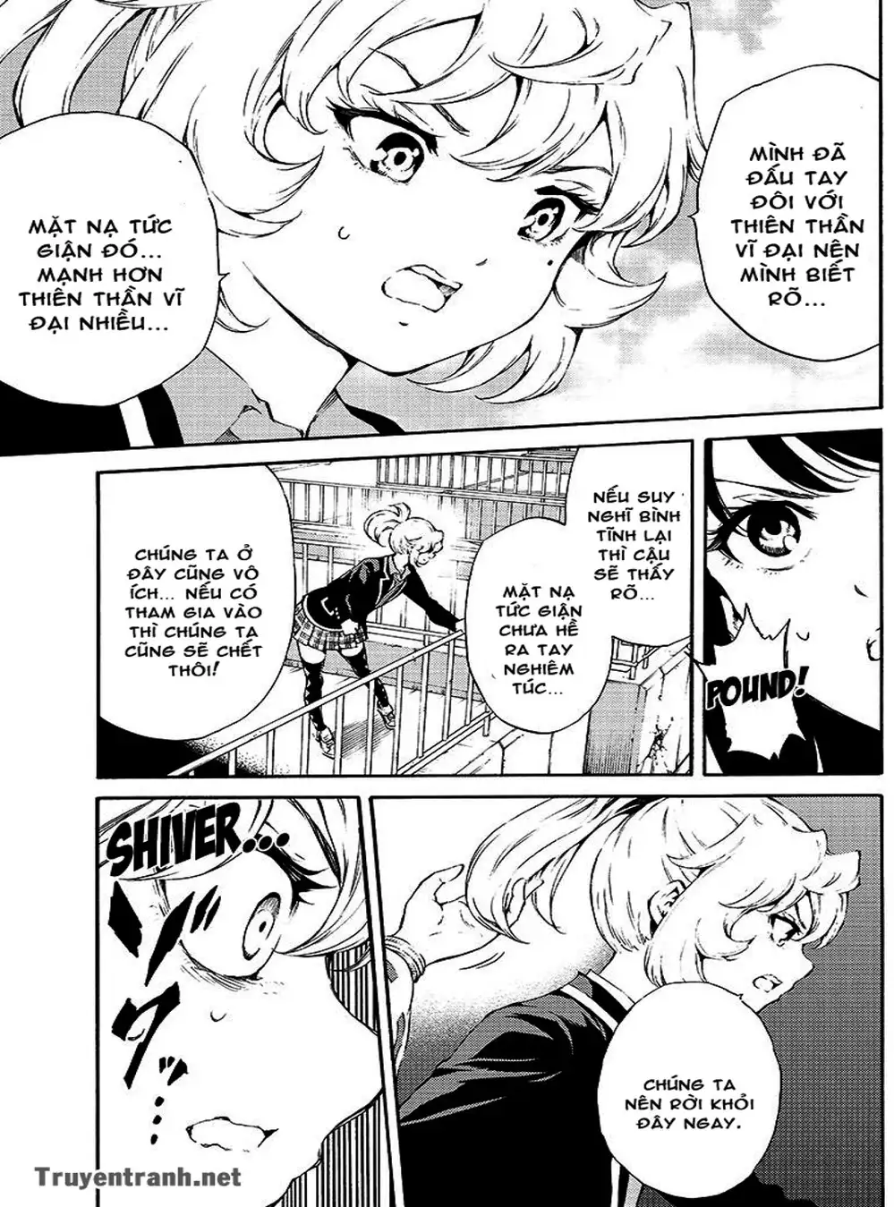 Truyện Tranh Đối Đầu Với Trọng Lực - Tenkuu Shinpan trang 4