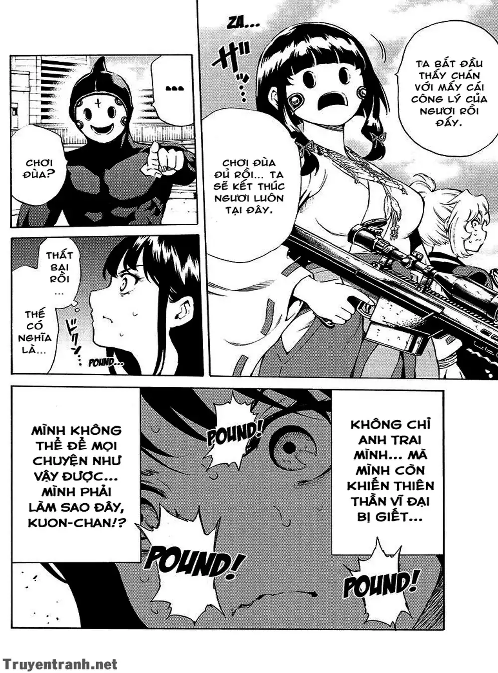Truyện Tranh Đối Đầu Với Trọng Lực - Tenkuu Shinpan trang 4
