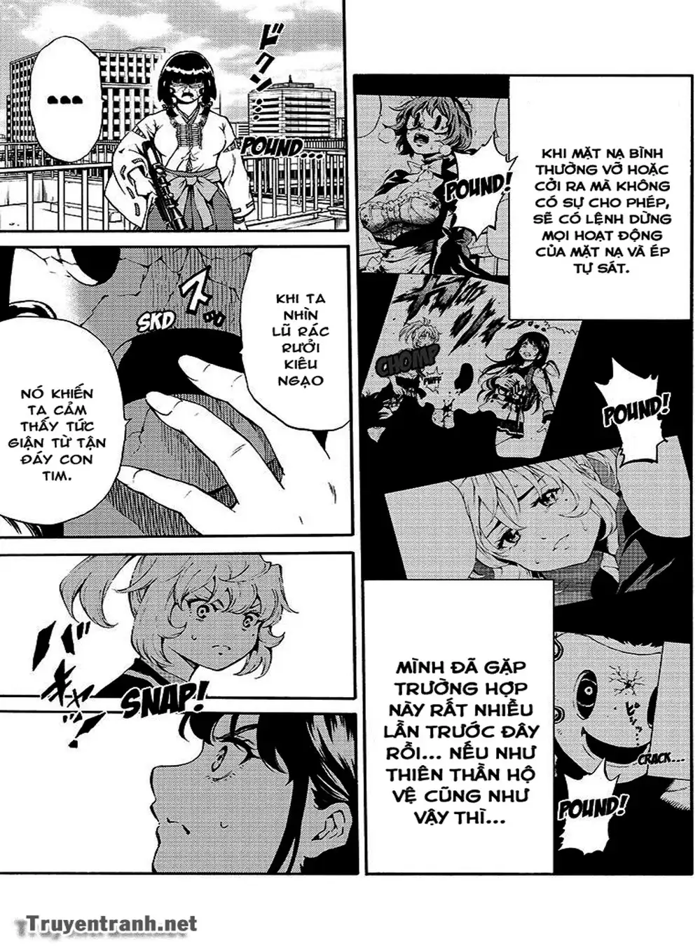 Truyện Tranh Đối Đầu Với Trọng Lực - Tenkuu Shinpan trang 4