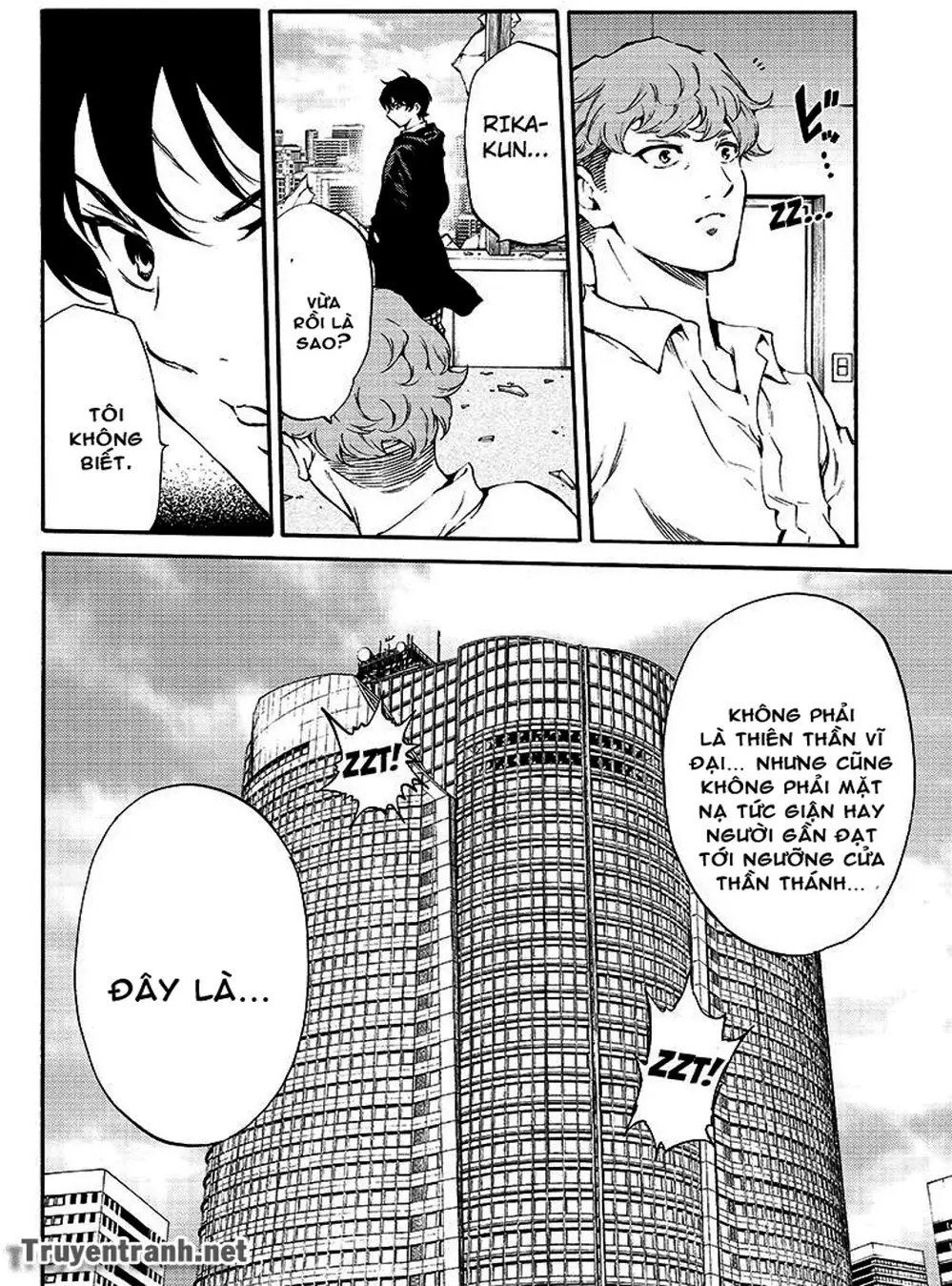 Truyện Tranh Đối Đầu Với Trọng Lực - Tenkuu Shinpan trang 4