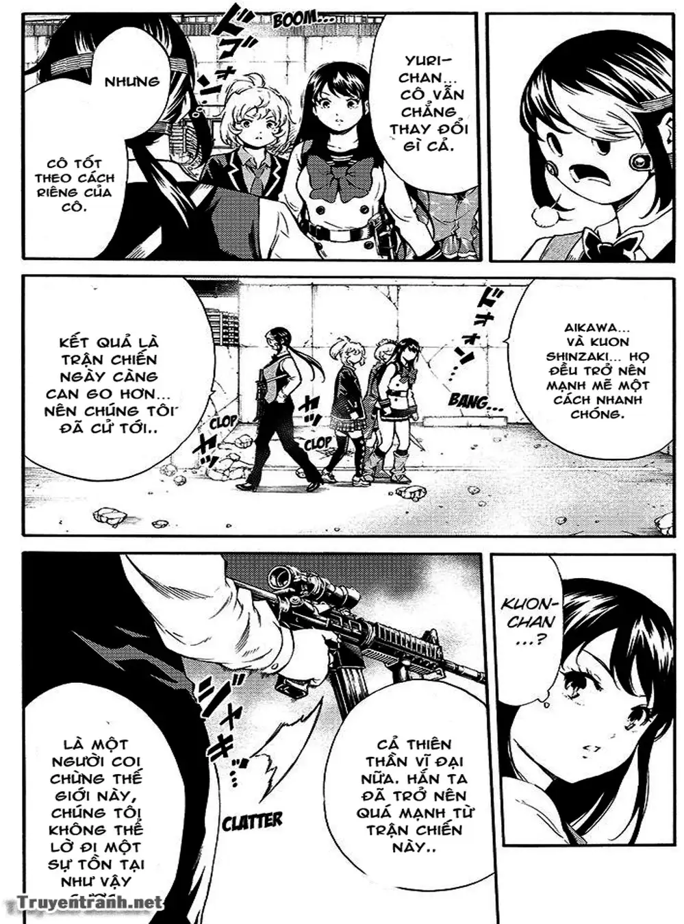 Truyện Tranh Đối Đầu Với Trọng Lực - Tenkuu Shinpan trang 4