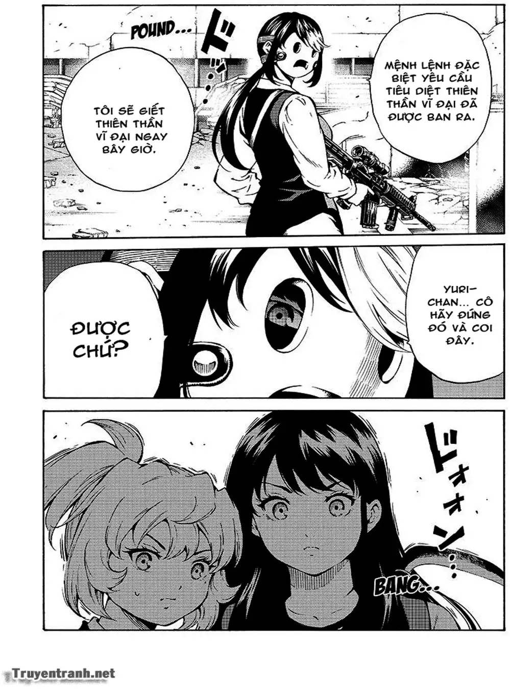 Truyện Tranh Đối Đầu Với Trọng Lực - Tenkuu Shinpan trang 4