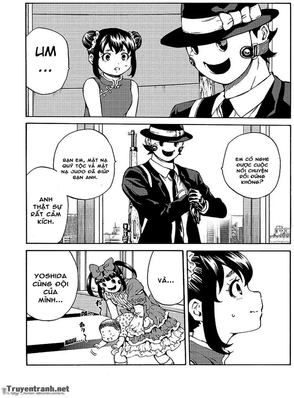 Truyện Tranh Đối Đầu Với Trọng Lực - Tenkuu Shinpan trang 4