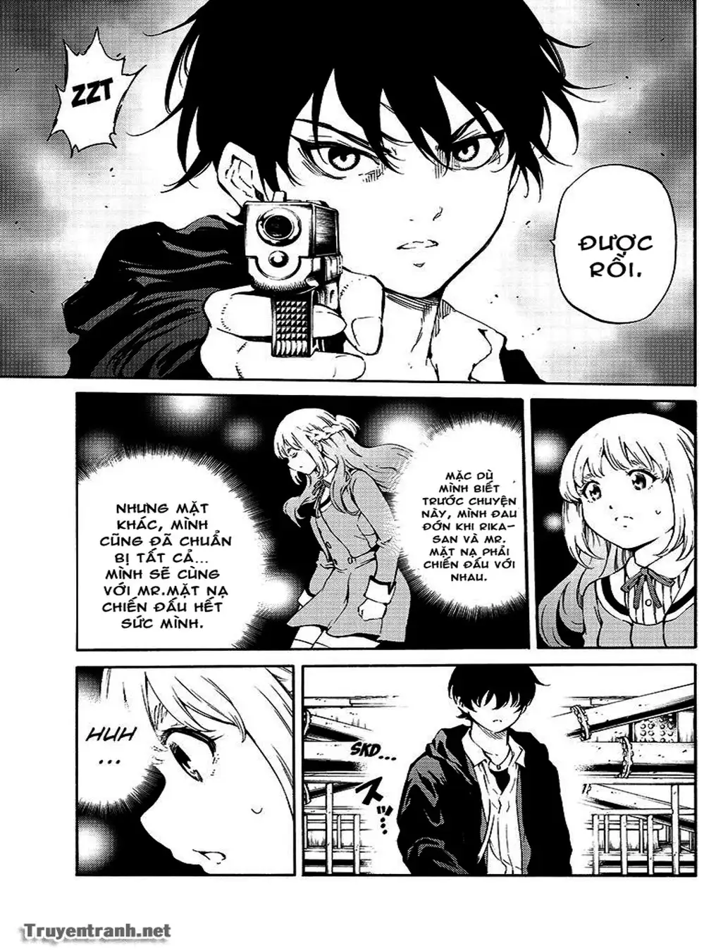 Truyện Tranh Đối Đầu Với Trọng Lực - Tenkuu Shinpan trang 4