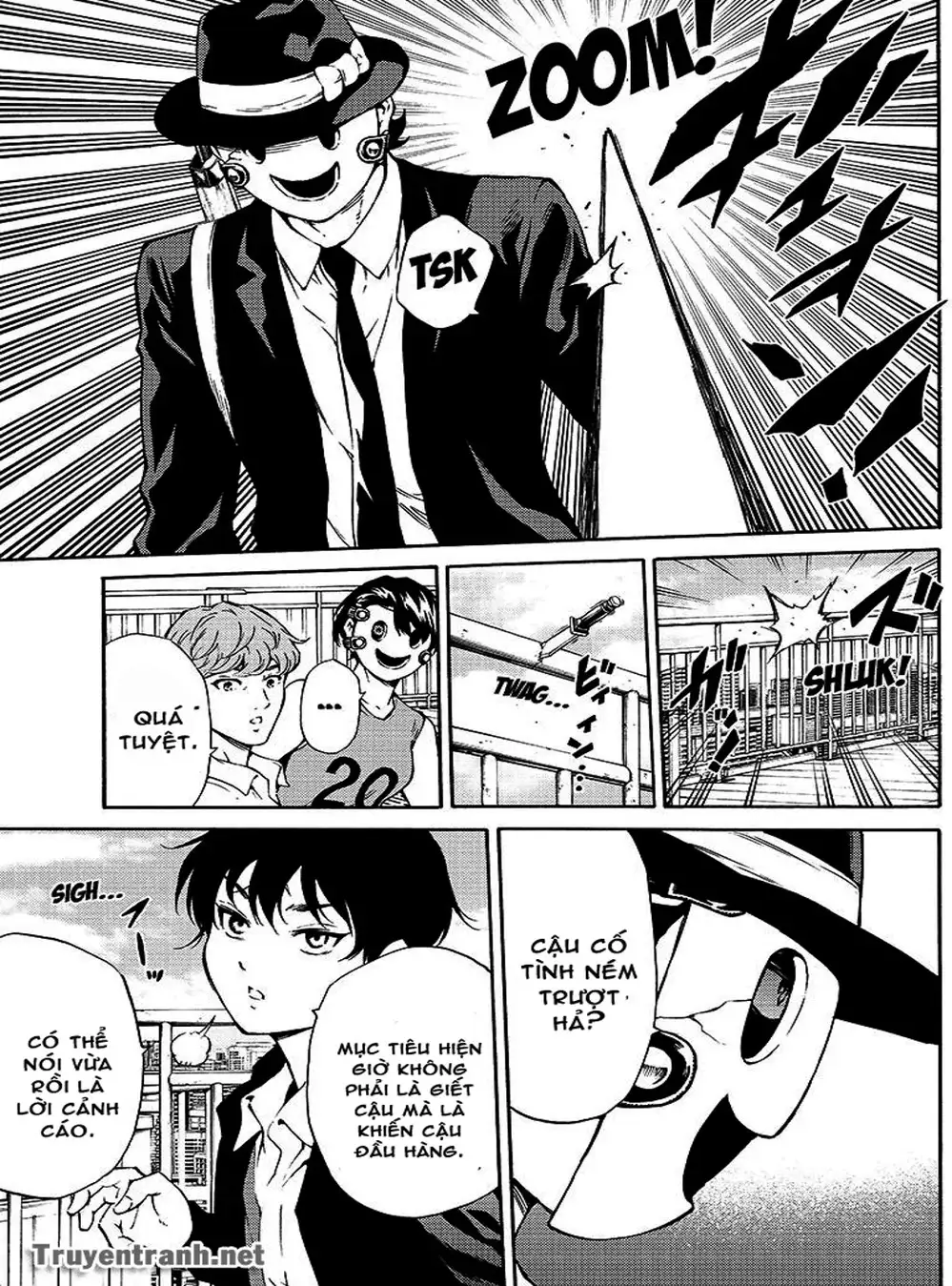 Truyện Tranh Đối Đầu Với Trọng Lực - Tenkuu Shinpan trang 4