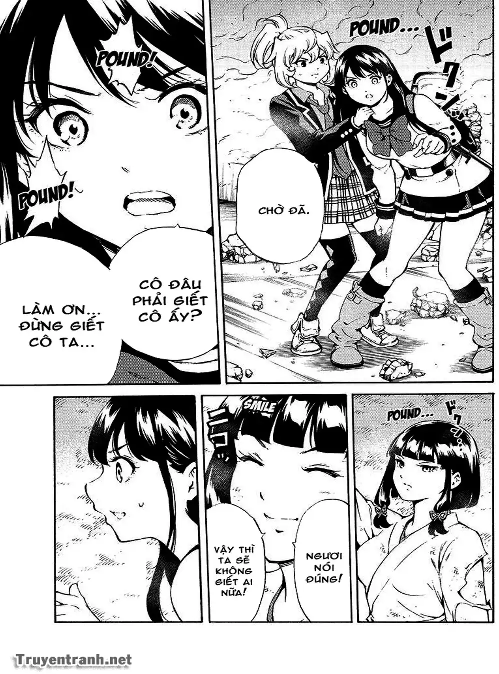 Truyện Tranh Đối Đầu Với Trọng Lực - Tenkuu Shinpan trang 4