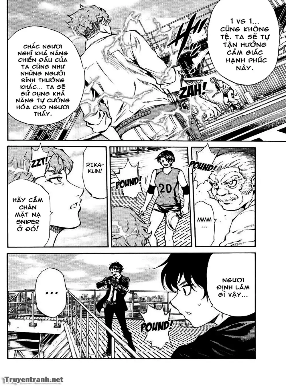 Truyện Tranh Đối Đầu Với Trọng Lực - Tenkuu Shinpan trang 4