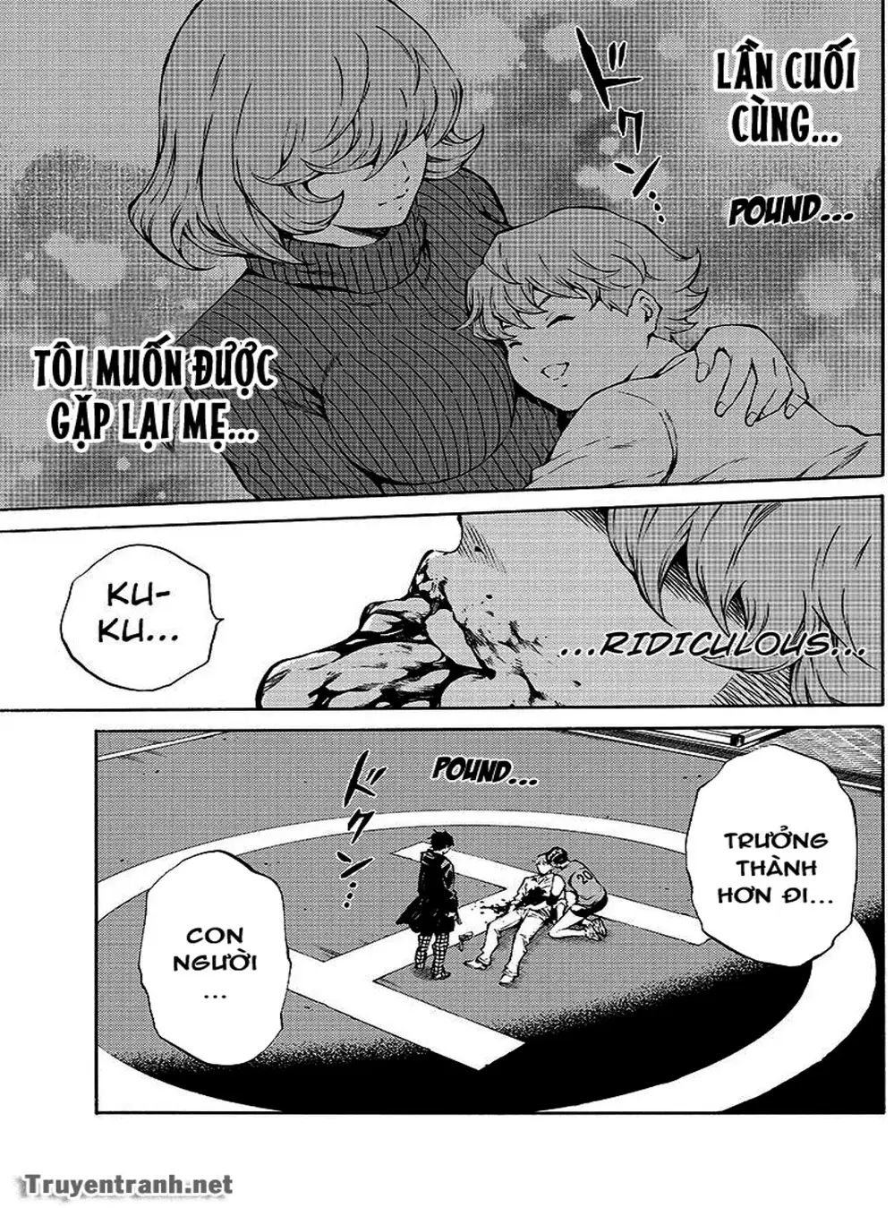 Truyện Tranh Đối Đầu Với Trọng Lực - Tenkuu Shinpan trang 4