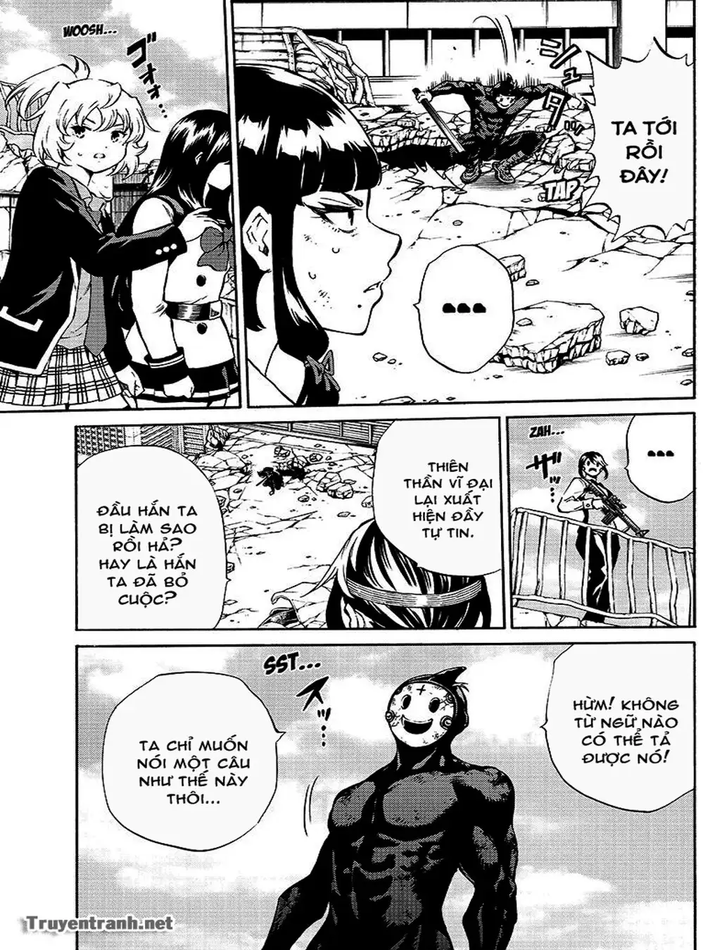 Truyện Tranh Đối Đầu Với Trọng Lực - Tenkuu Shinpan trang 4