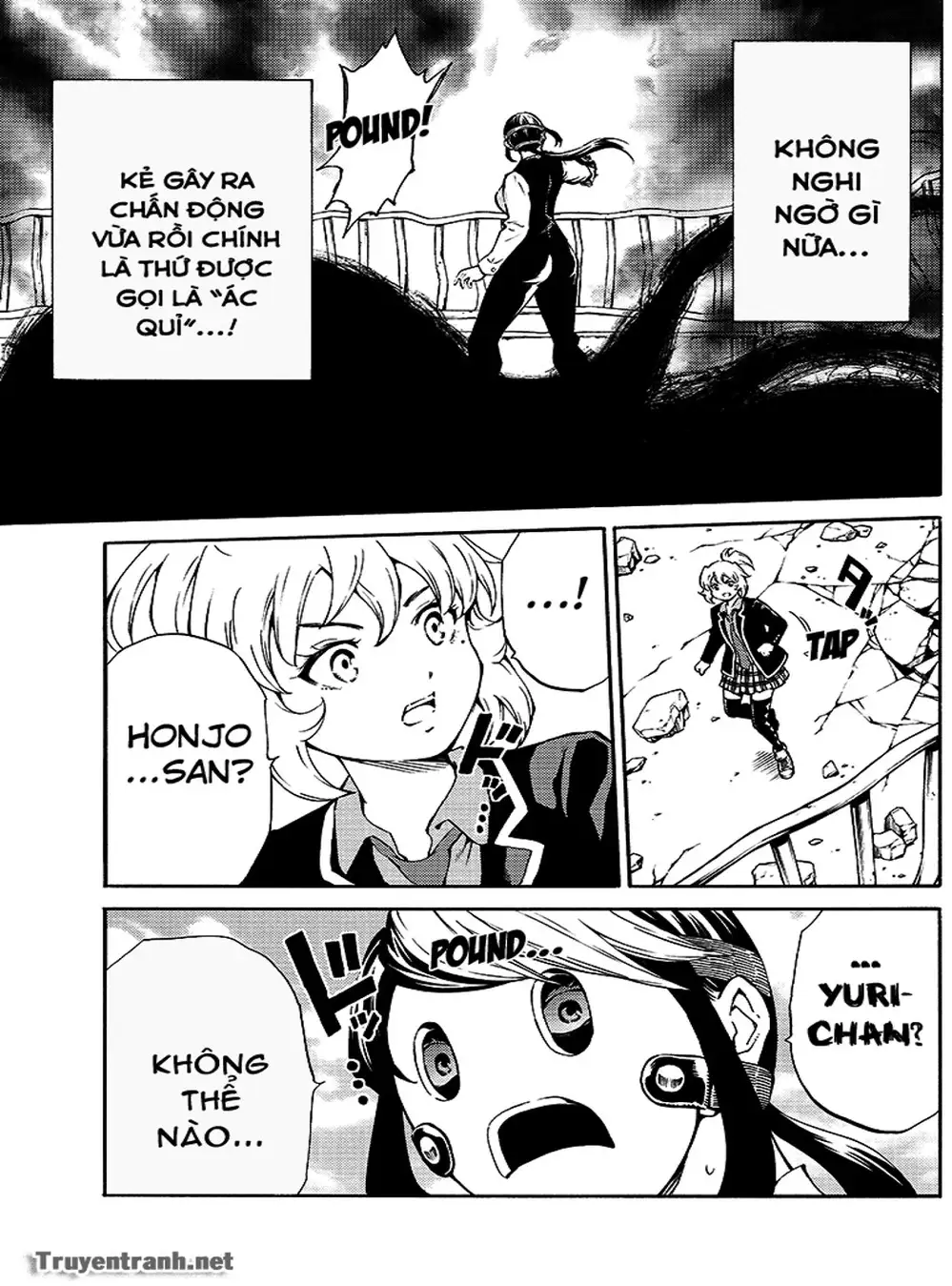 Truyện Tranh Đối Đầu Với Trọng Lực - Tenkuu Shinpan trang 4