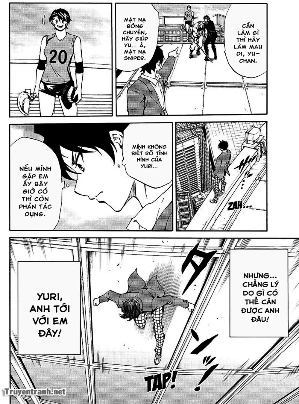 Truyện Tranh Đối Đầu Với Trọng Lực - Tenkuu Shinpan trang 4