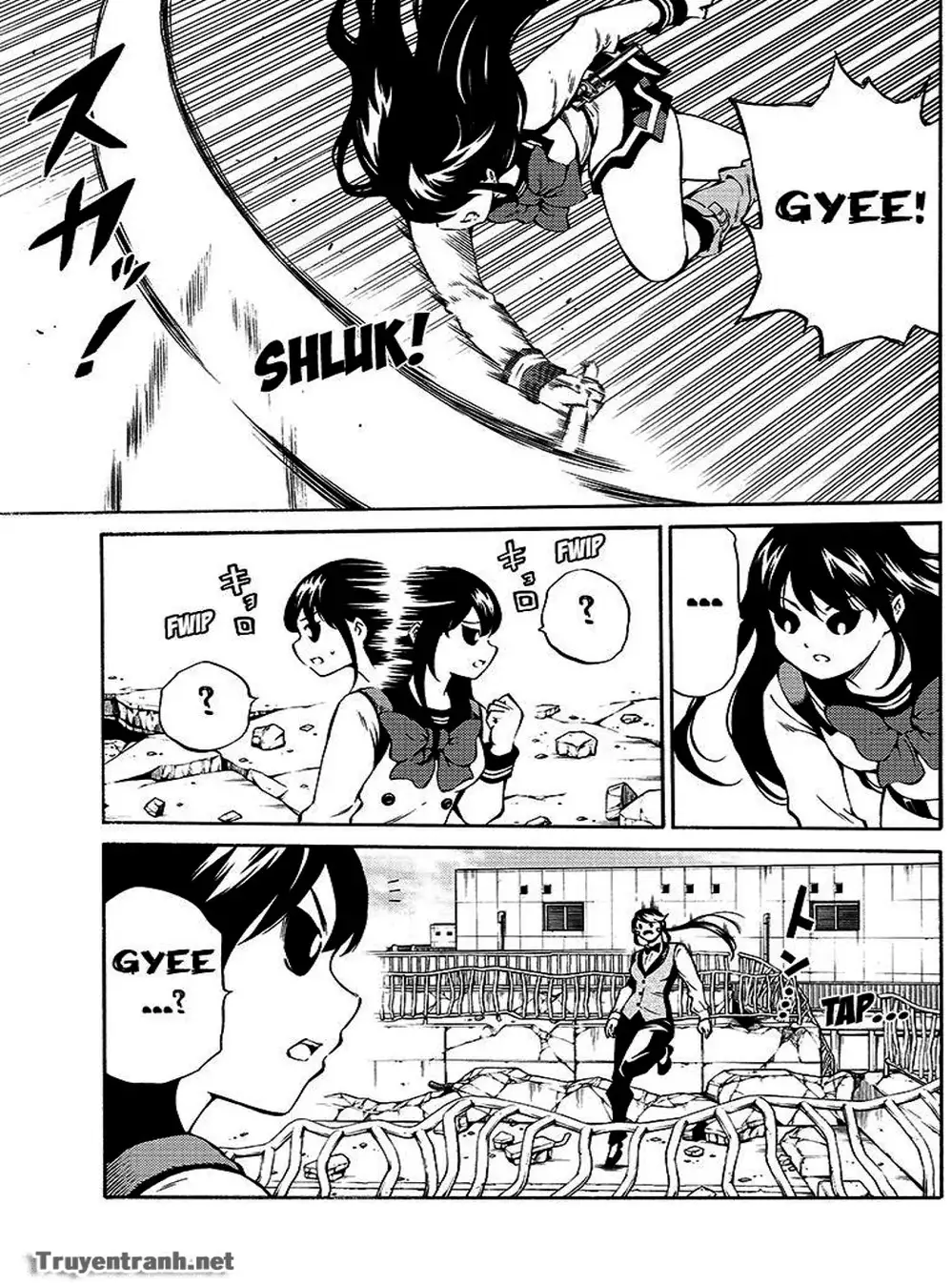 Truyện Tranh Đối Đầu Với Trọng Lực - Tenkuu Shinpan trang 4
