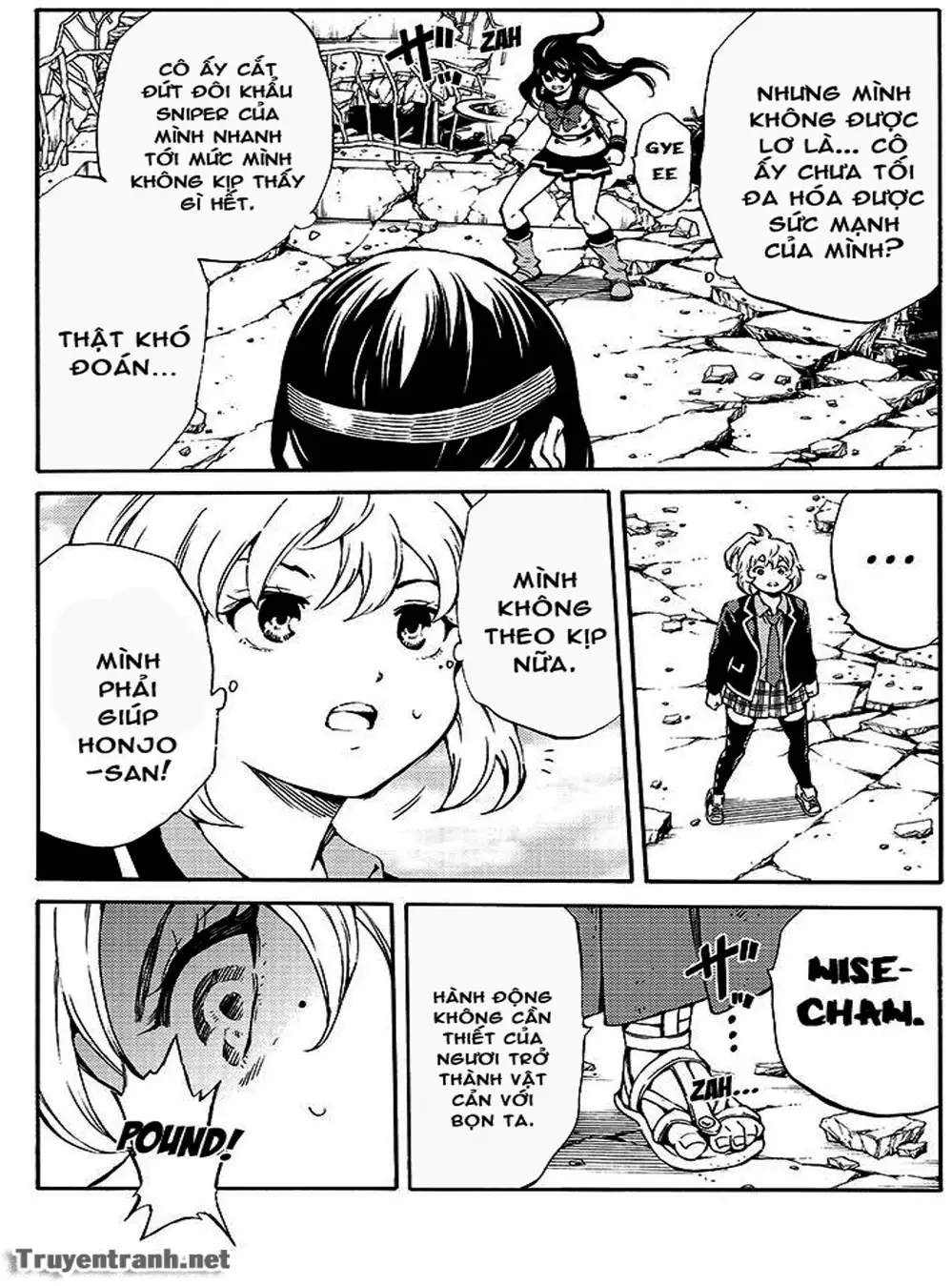 Truyện Tranh Đối Đầu Với Trọng Lực - Tenkuu Shinpan trang 4