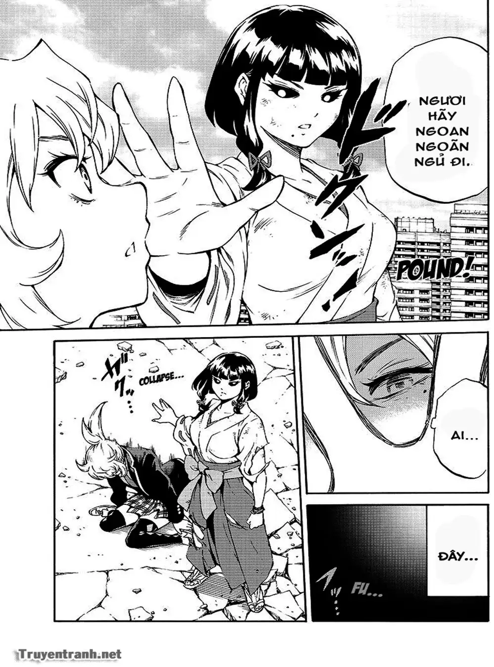 Truyện Tranh Đối Đầu Với Trọng Lực - Tenkuu Shinpan trang 4