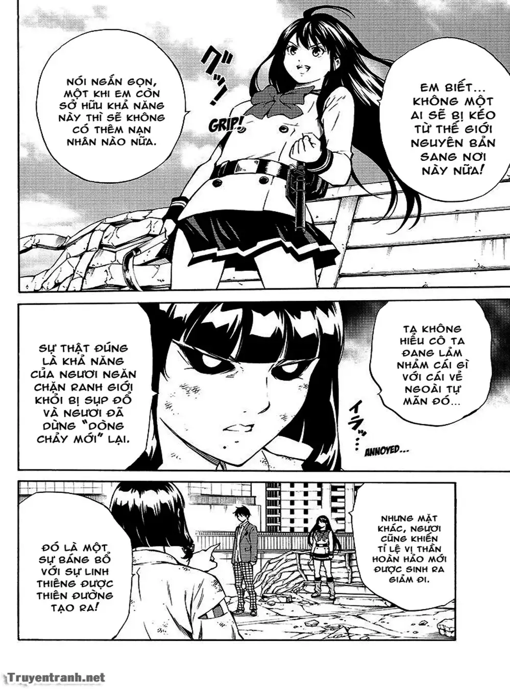 Truyện Tranh Đối Đầu Với Trọng Lực - Tenkuu Shinpan trang 4