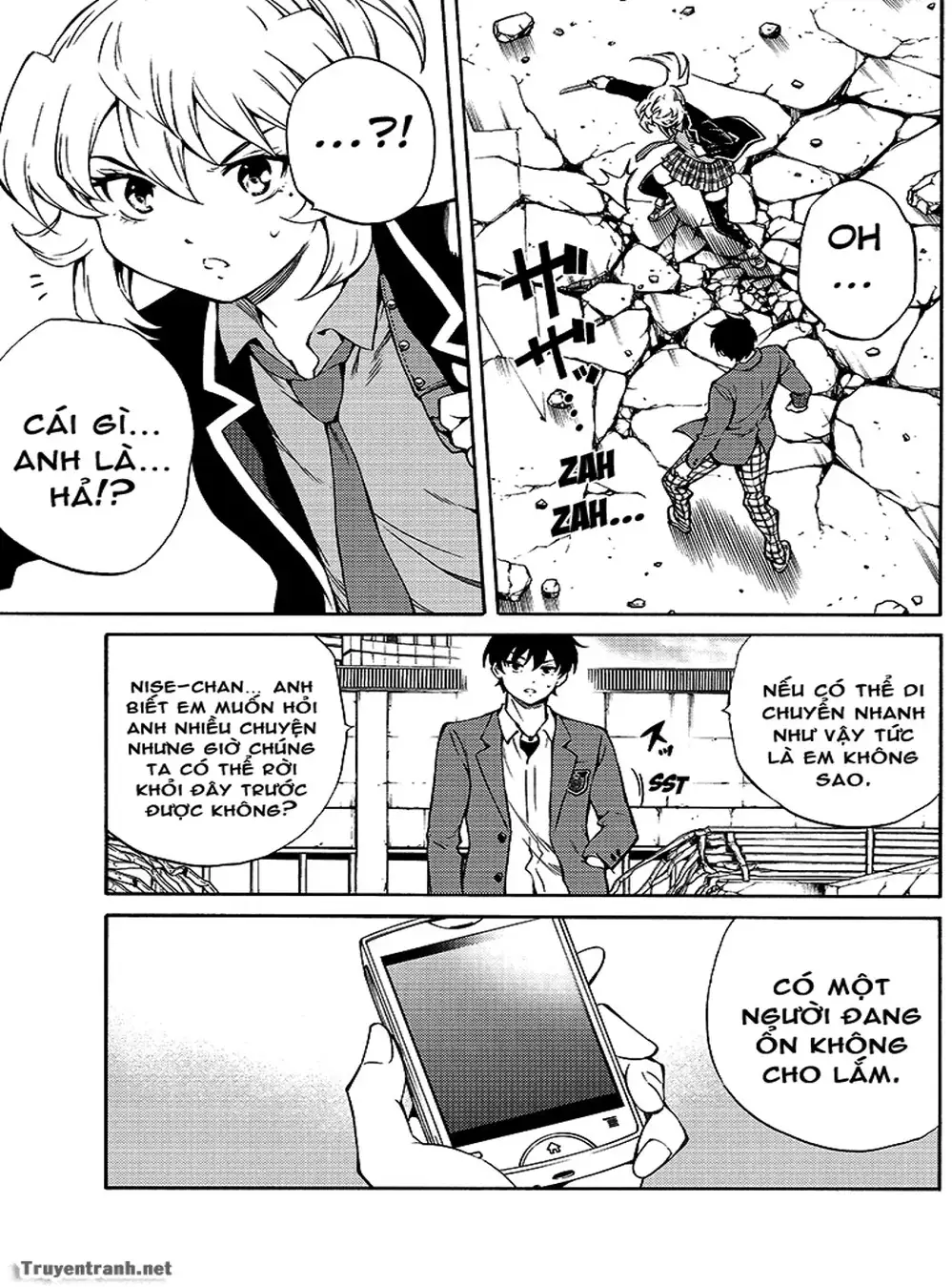 Truyện Tranh Đối Đầu Với Trọng Lực - Tenkuu Shinpan trang 4