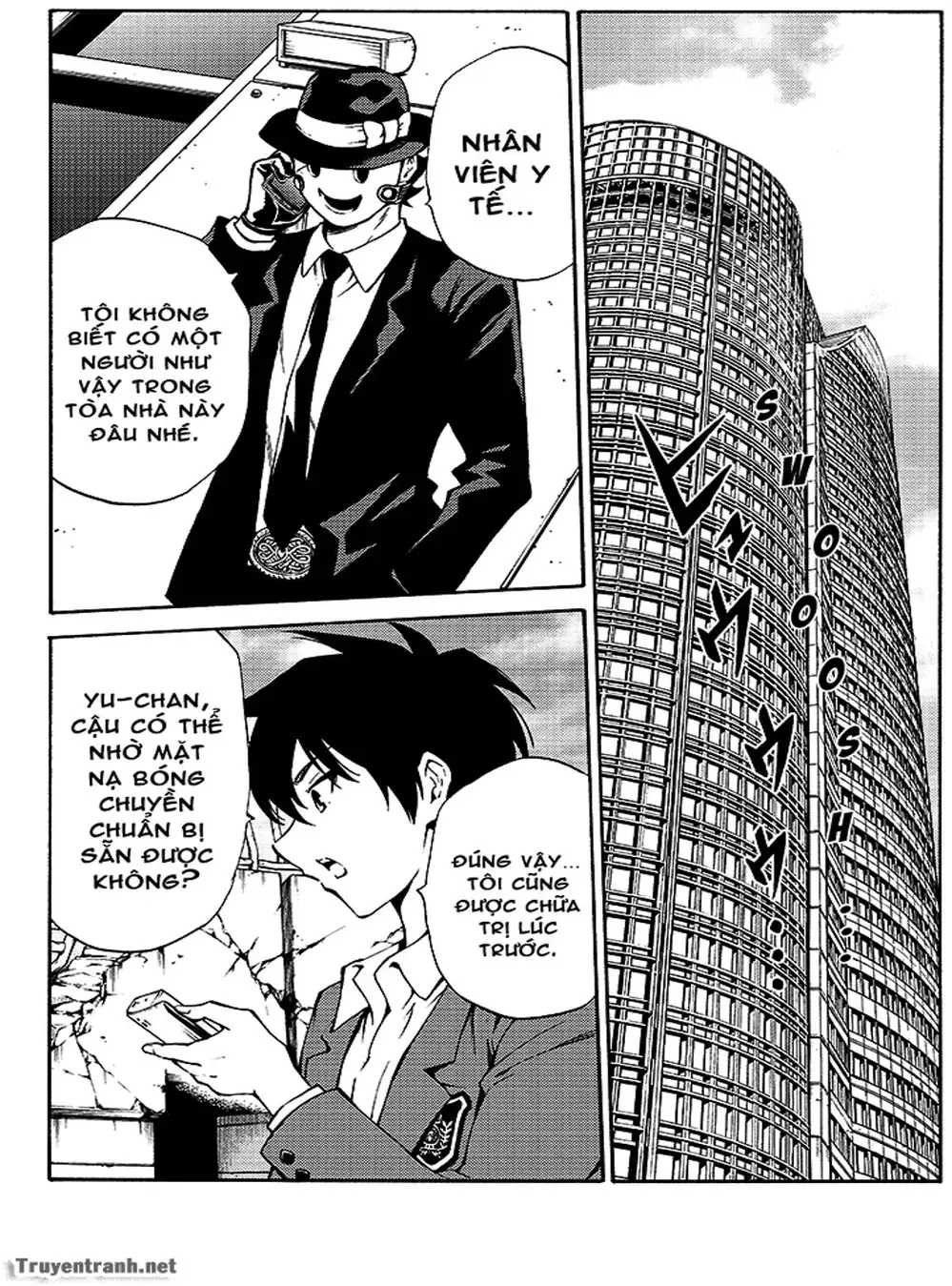 Truyện Tranh Đối Đầu Với Trọng Lực - Tenkuu Shinpan trang 4