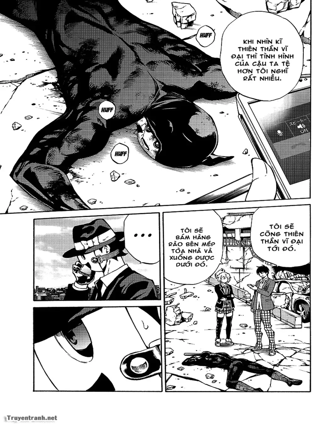 Truyện Tranh Đối Đầu Với Trọng Lực - Tenkuu Shinpan trang 4