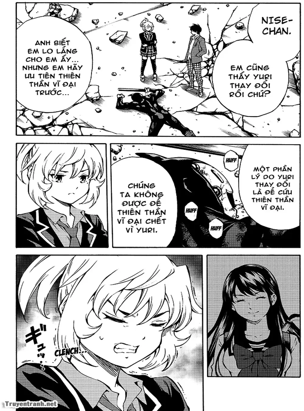 Truyện Tranh Đối Đầu Với Trọng Lực - Tenkuu Shinpan trang 4