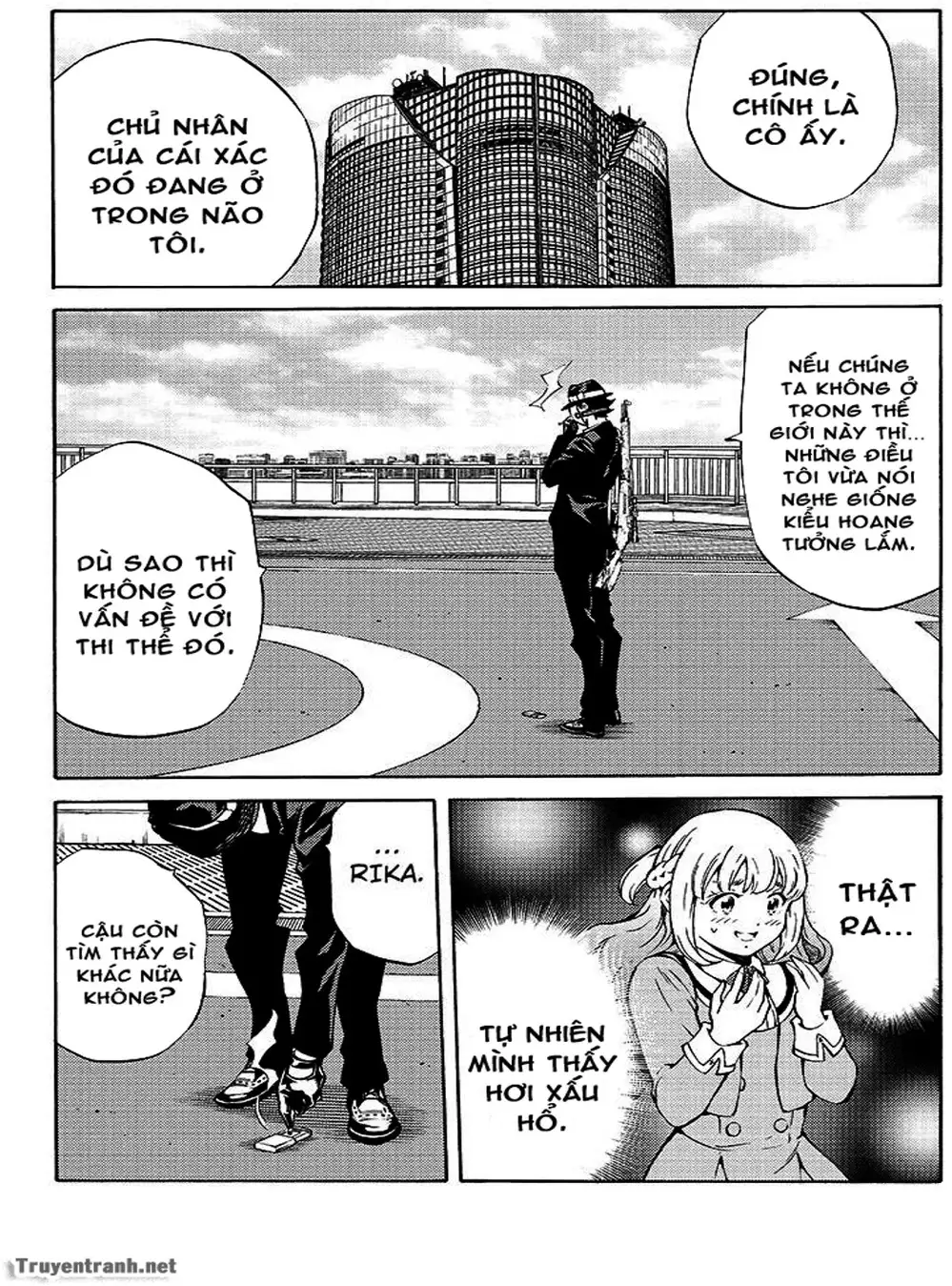 Truyện Tranh Đối Đầu Với Trọng Lực - Tenkuu Shinpan trang 4