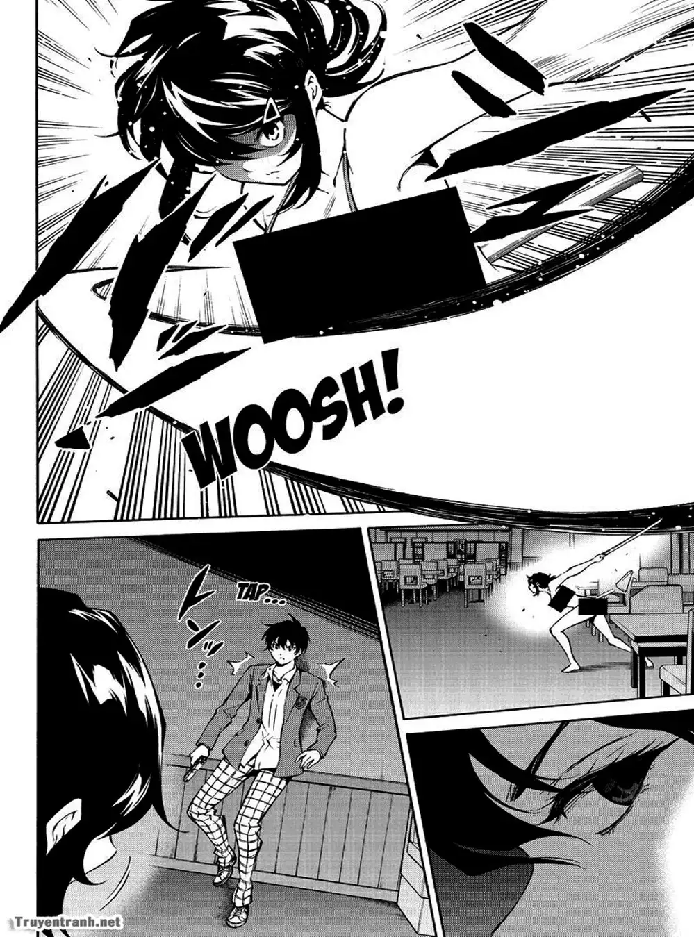 Truyện Tranh Đối Đầu Với Trọng Lực - Tenkuu Shinpan trang 4