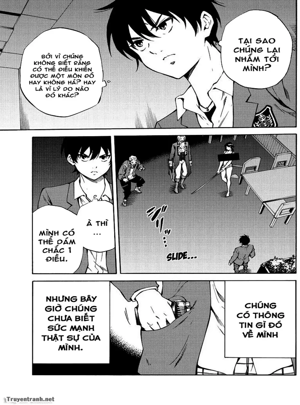 Truyện Tranh Đối Đầu Với Trọng Lực - Tenkuu Shinpan trang 4