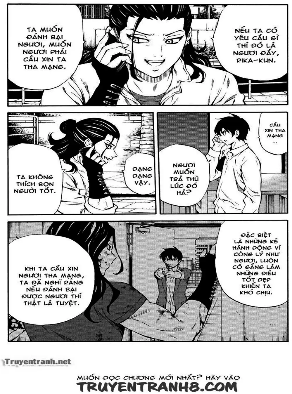 Truyện Tranh Đối Đầu Với Trọng Lực - Tenkuu Shinpan trang 4