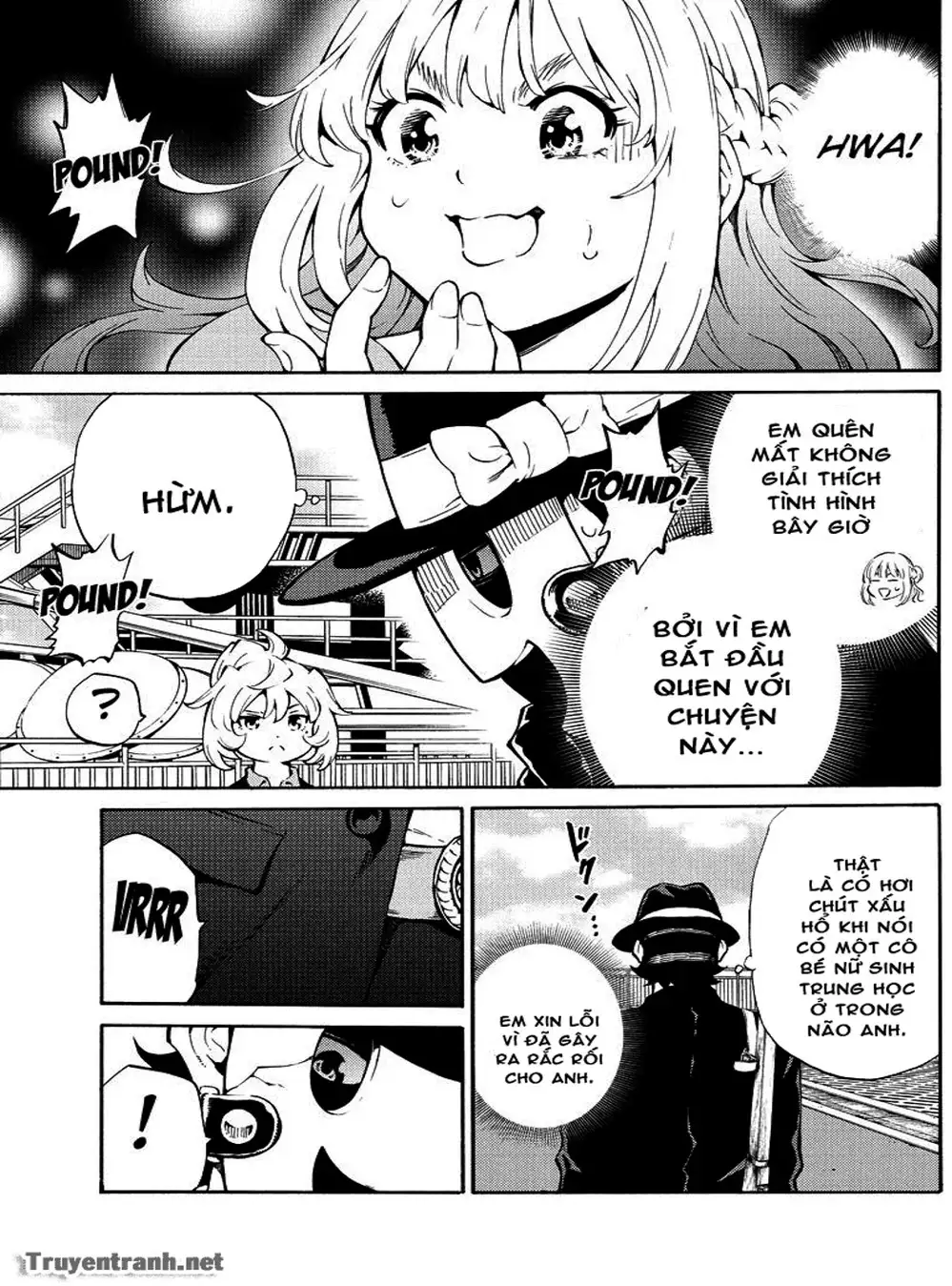 Truyện Tranh Đối Đầu Với Trọng Lực - Tenkuu Shinpan trang 4