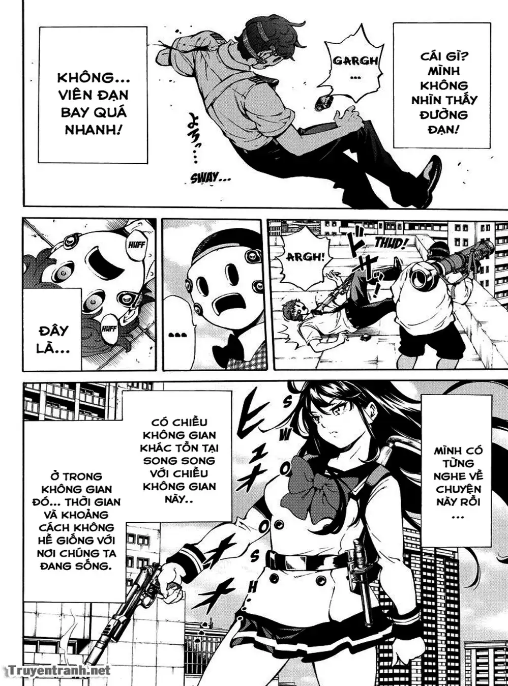 Truyện Tranh Đối Đầu Với Trọng Lực - Tenkuu Shinpan trang 4